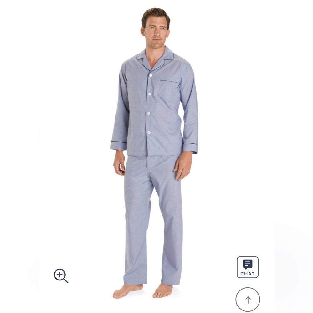 Brooks Brothers Wrinkle-Resistant Broadcloth Pajamas XL